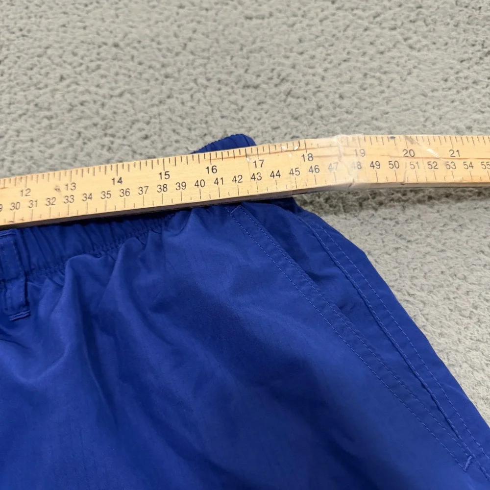 Nike Volley Swim Shorts Mens XXL Royal Blue Cargo Integrated Belt Packable